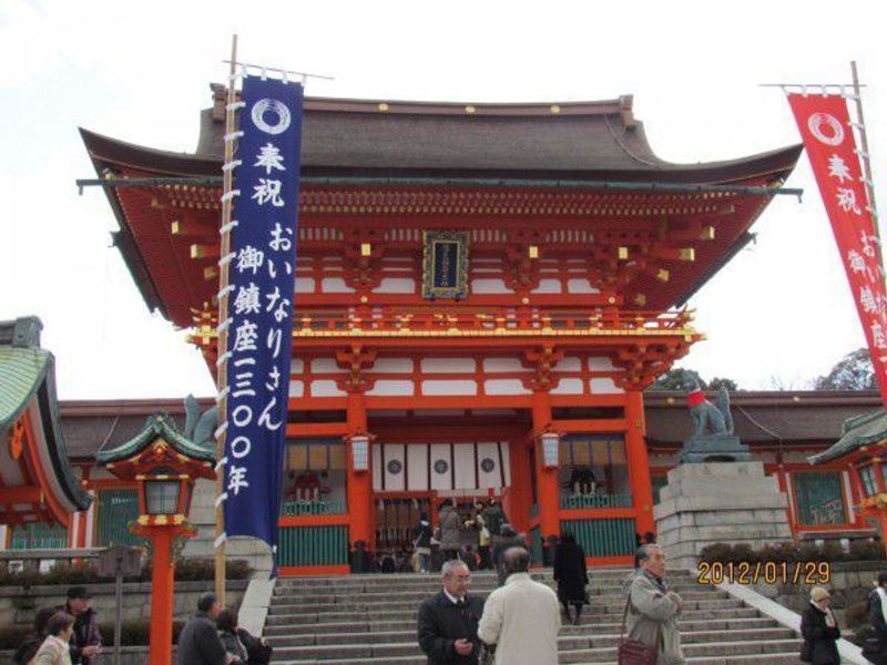 Kyoto Private Tour - Sakuramon gate at Fushimi Inari Shrine