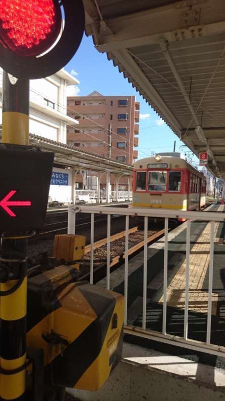 Ehime Private Tour - And you should transfer to a tram running in the central part of the city. 