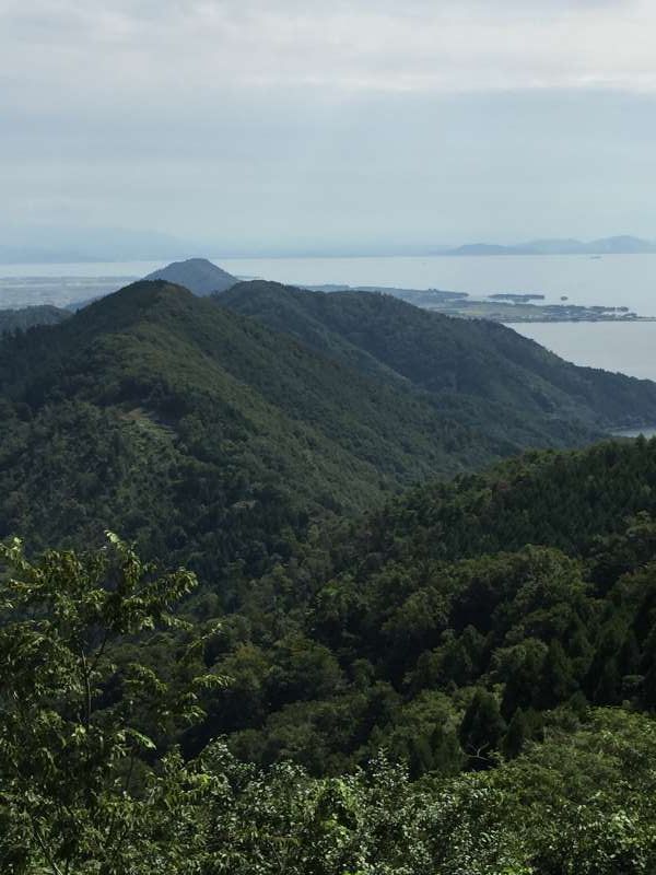 Shiga Private Tour - Lake Biwa and Surrounding Mountains Seen from the Summit of Mt. Shizugatake [1 of 2]