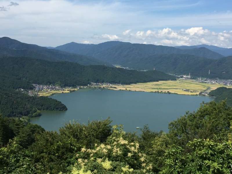 Shiga Private Tour - Lake Yogo Seen from the Summit of Mt. Shizugatake