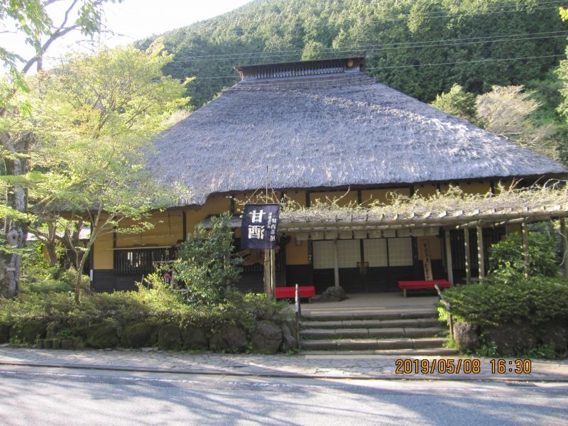 Hakone Private Tour - Amasake-Chaya: An old rest shop with thatched roof. 