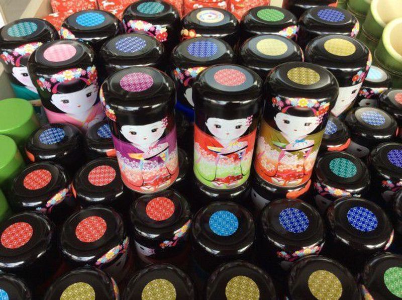 Other Shizuoka Locations Private Tour - Cute tea canisters