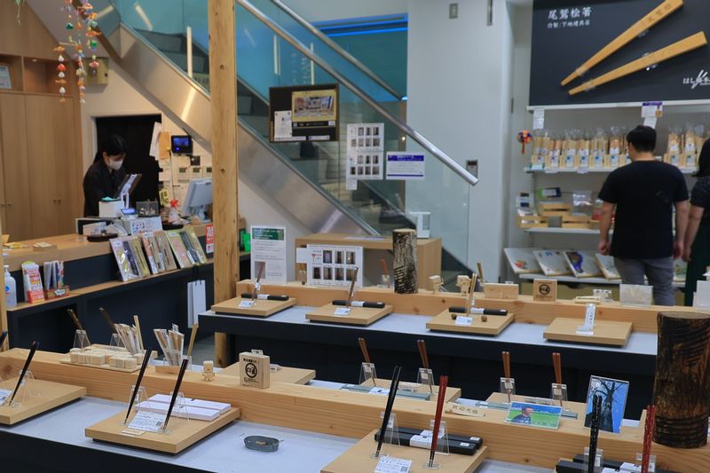 Tokyo Private Tour - Chopstic Shop in Kappabashi Kitchenweare street. You can also find food sample shops, Japanese kitchen knife shops, ceramic shops in Kappabashi.