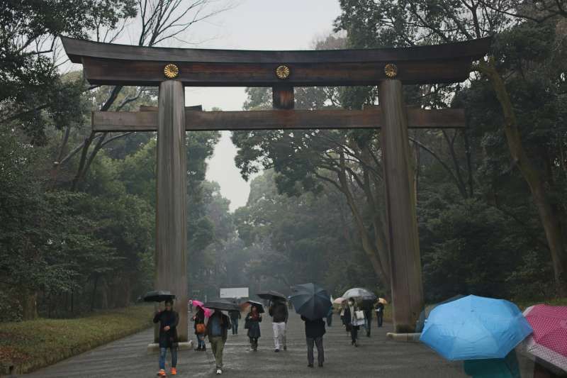 Tokyo Private Tour - Meiji Shrine Main Torii Gate which will prevent evil spirit coming into the shrine.