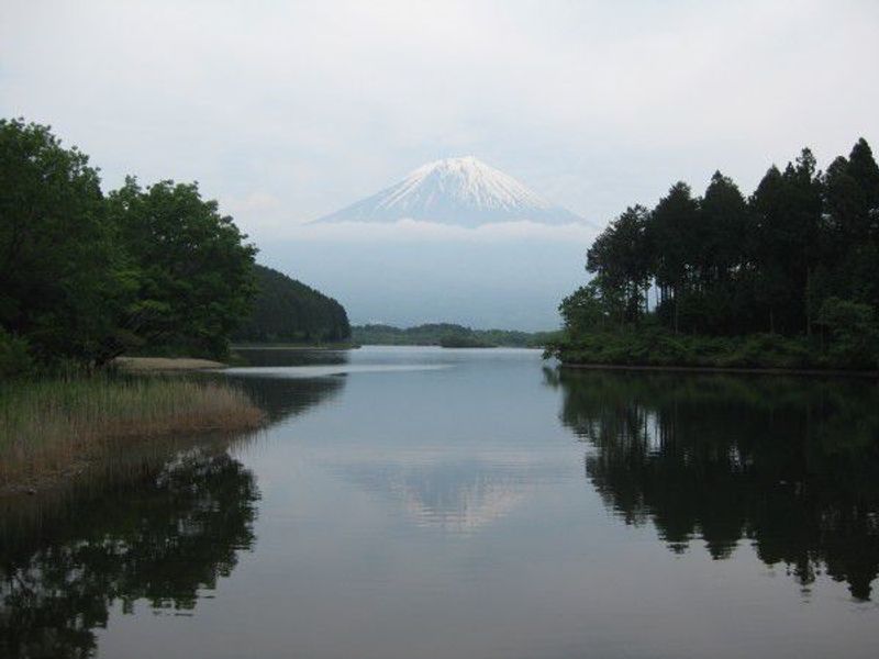 Other Shizuoka Locations Private Tour -  Lake Tanuki, famous for the reflection of Mt. Fuji