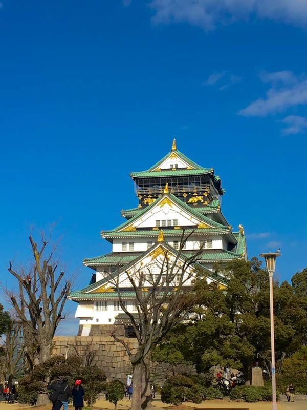 Osaka Private Tour - Osaka castle, one of the most famous samurai castle in Japan. 