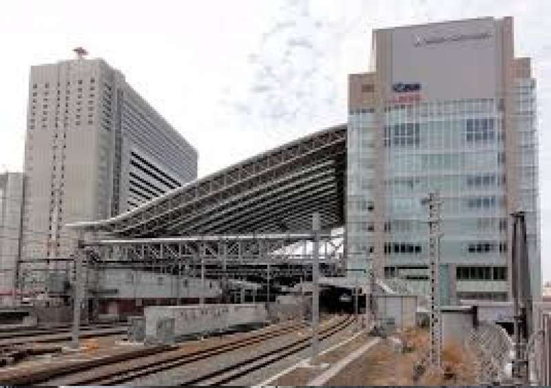 Osaka Private Tour - Osaka station is a commercial complex building