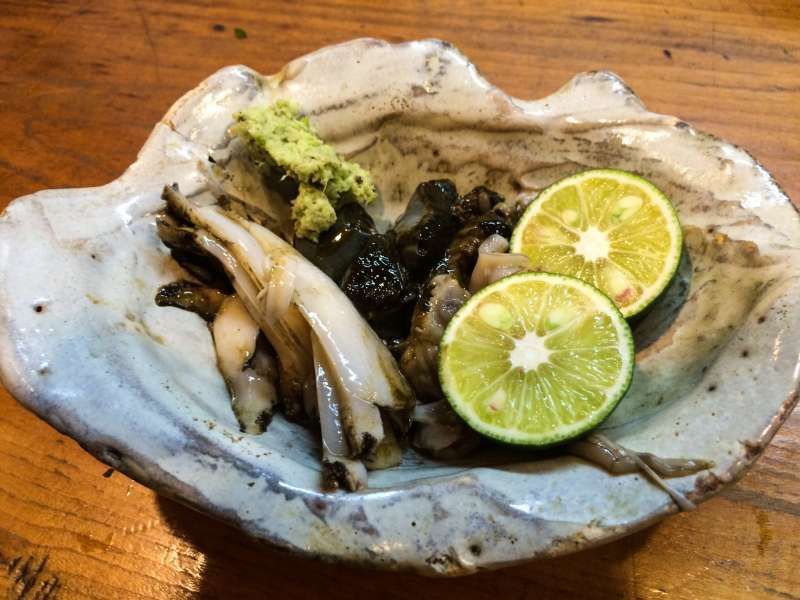 Other Shizuoka Locations Private Tour -  fresh abarone from Suruga bay