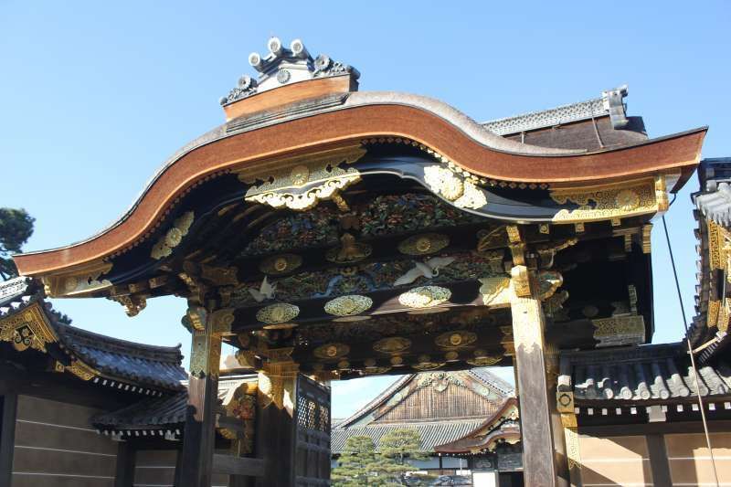 Kyoto Private Tour - This is a Chinese style gate called Karamon.
