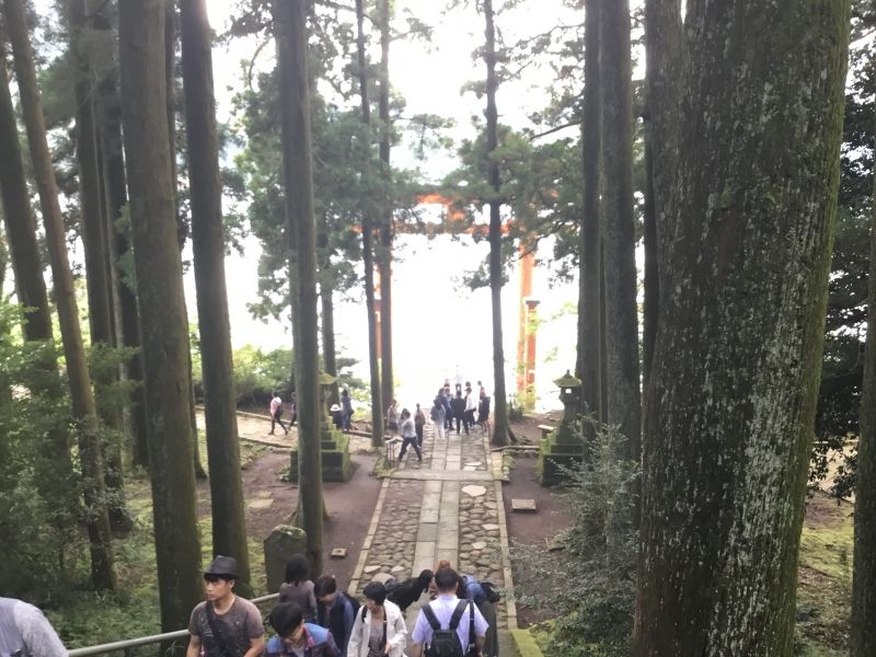 Hakone Private Tour - 89 steps located in the center of Hakone Shrine from the inner shrine through to lakeside