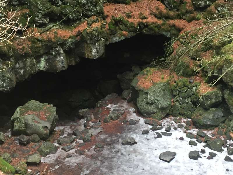 Mount Fuji Private Tour - Small lava cave in Aokigahara