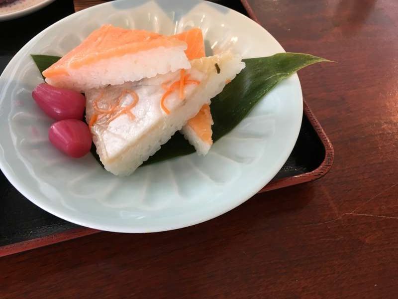 Toyama Private Tour - Masuzushi dish at Sakura-Tei restaurant In the museum