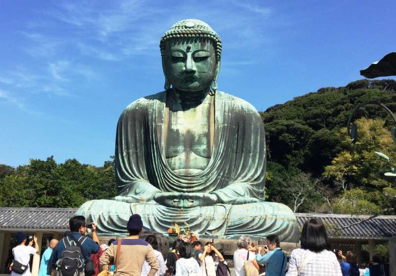 Yokohama Private Tour - 3. Kamakura route: Big Buddha which is a unique and very popular view of Kamakura (Admission 200 JPY per person, except for the guide)