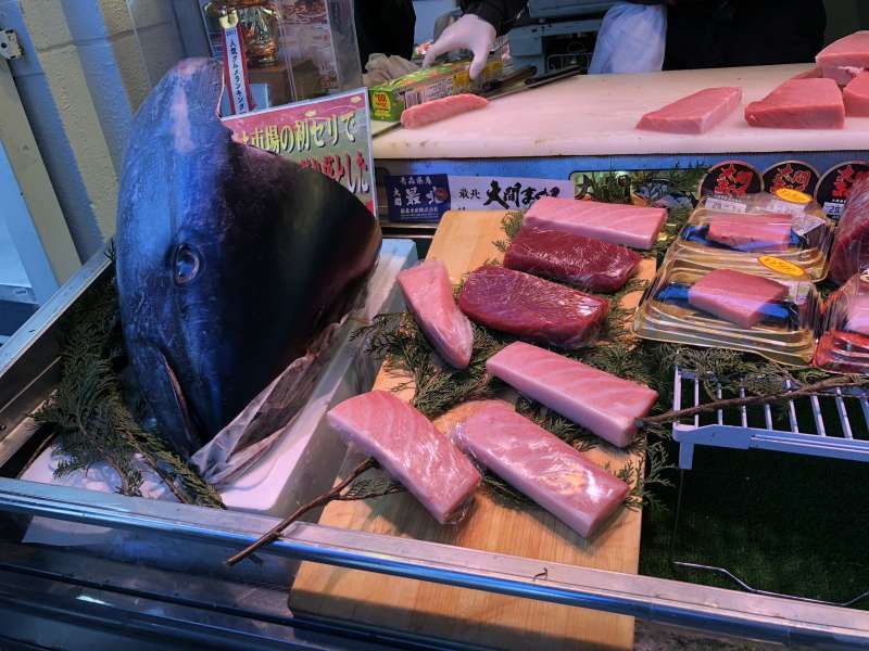 Tokyo Private Tour - Tuna place where you can eat here!