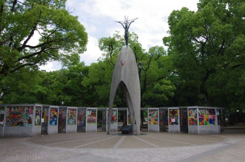 Hiroshima Private Tour - The Cenotaph is an arched tomb for those who died because of the bomb, either because of the initial blast or exposure to radiation.