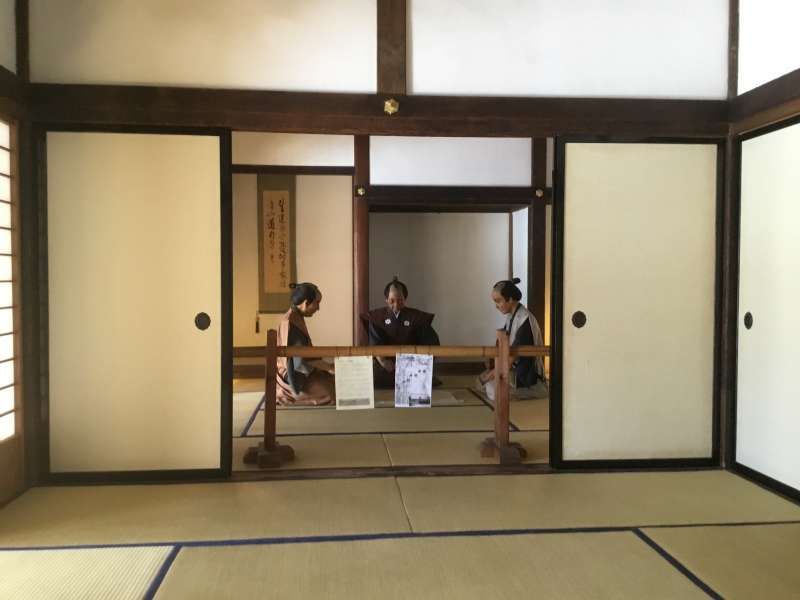 Saitama Private Tour - Long corridor stretching right and left and many Japanese style hall In Kawagoe castle