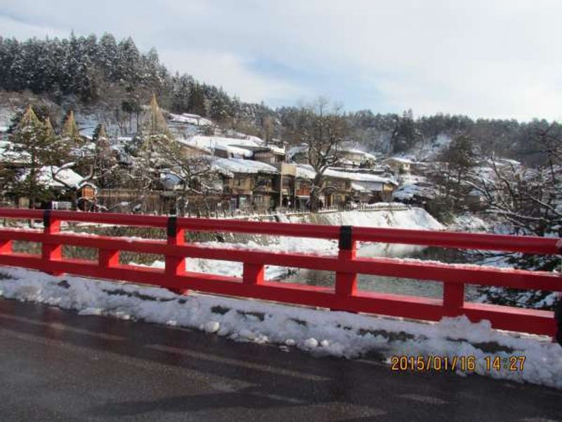 Nagoya Private Tour - Naka Bridge in front of Takayama Jinya