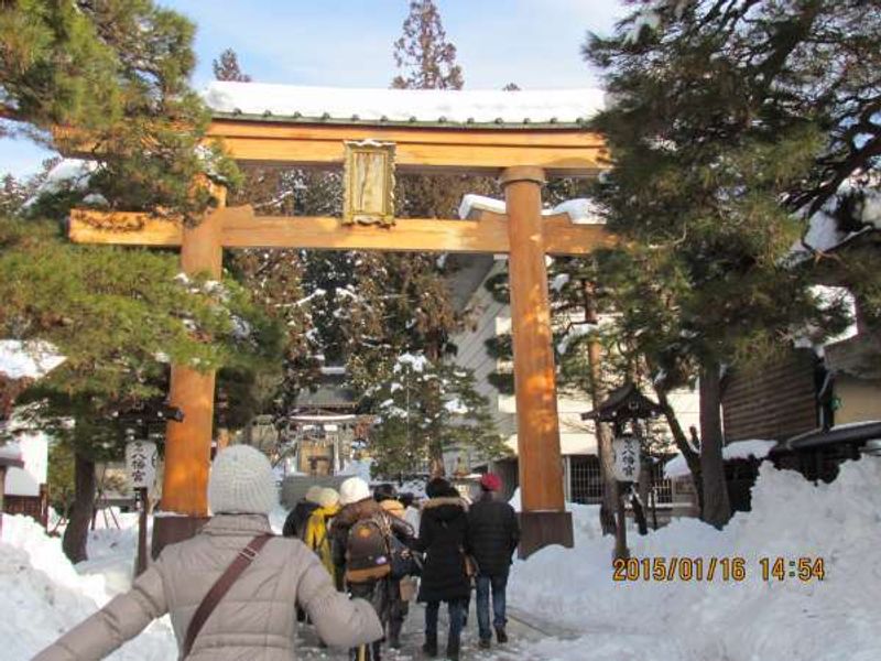 Nagoya Private Tour - Torii in Hachimangu Shrine