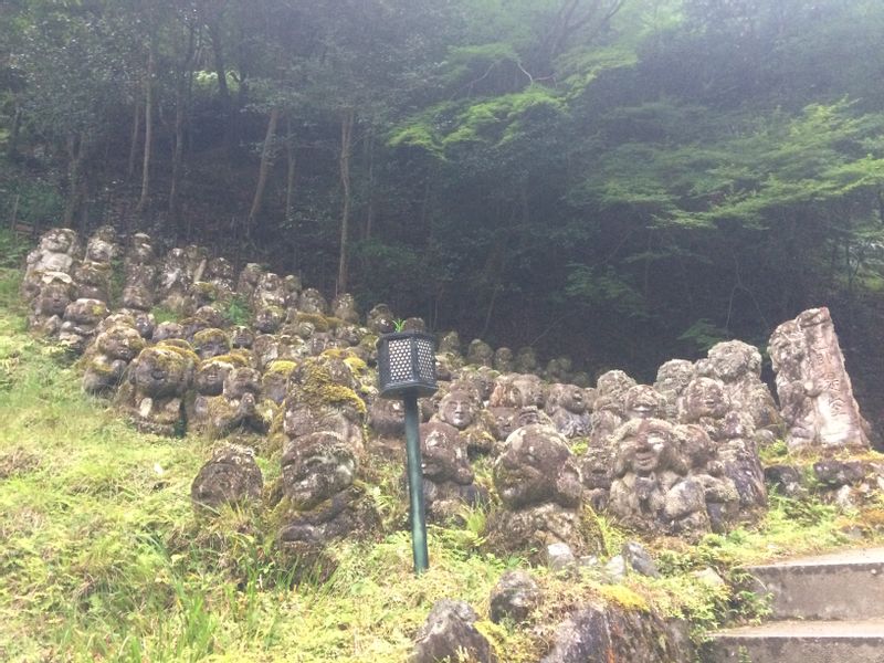 Kyoto Private Tour - -Otagi-Nenbutu-ji
This temple has 1200 rakan, stone statues representing the disciples of Buddha. They were carved and donated by usual people who  helped to restored the temple.