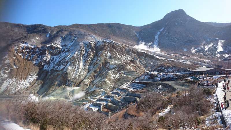 Hakone Private Tour - Sulfur  Valley, those who may have heart problem or any other are restricted to come. 