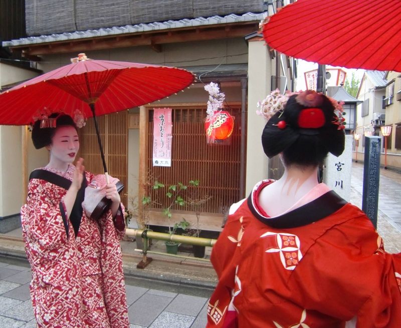 Kyoto Private Tour - If you are lucky, you can take a good picture close to Maiko.