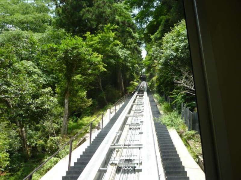 Kyoto Private Tour - Cable car which can take you to the middle of mountains