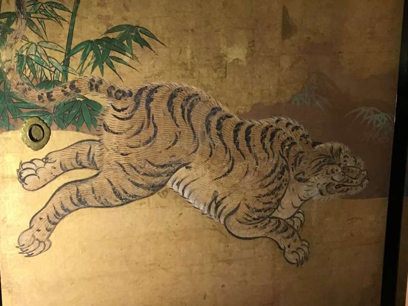 Nagoya Private Tour - An original painting of a tiger, about 400 years ago