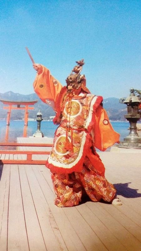 Hiroshima Private Tour - Bugaku, ancient Japanese musical court dance. 