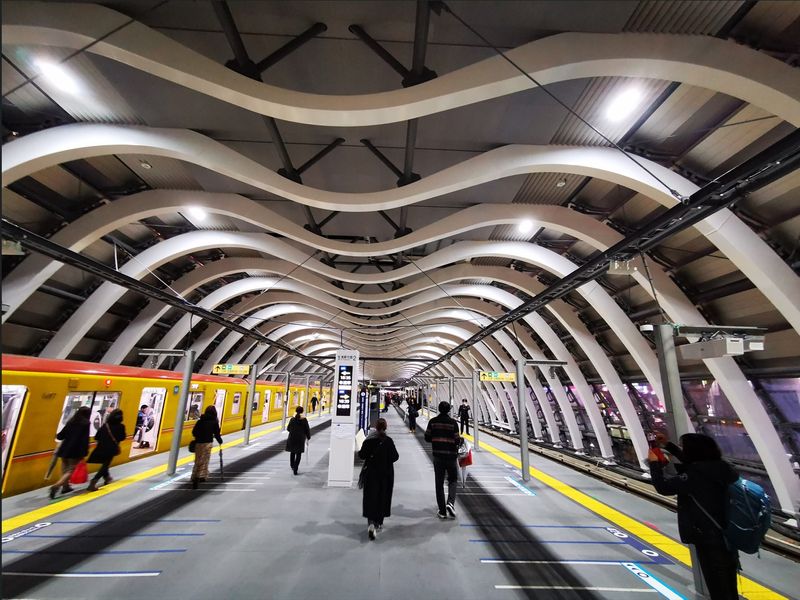 Tokyo Private Tour - The Ginza station of Ginza Line, the oldest subway in Asia