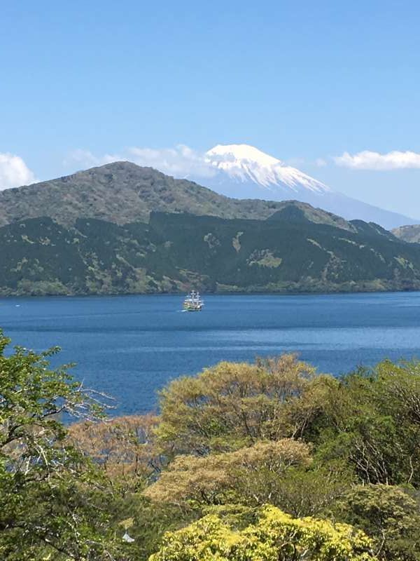 Hakone Private Tour - On a sunny day, you can enjoy views of Mt. Fuji.