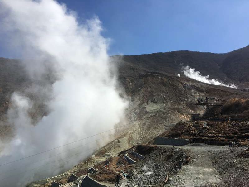 Hakone Private Tour - Stunning views of volcanic activity.