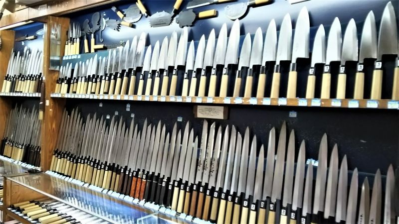 Tokyo Private Tour - Kappabashi street: knife shop