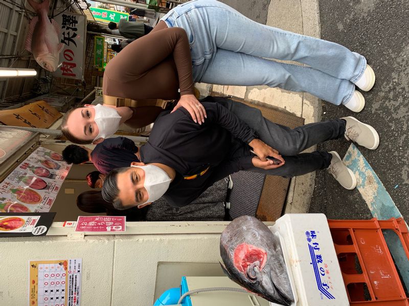 Tokyo Private Tour - Tsukiji Outer Market where you can enjoy seafood 