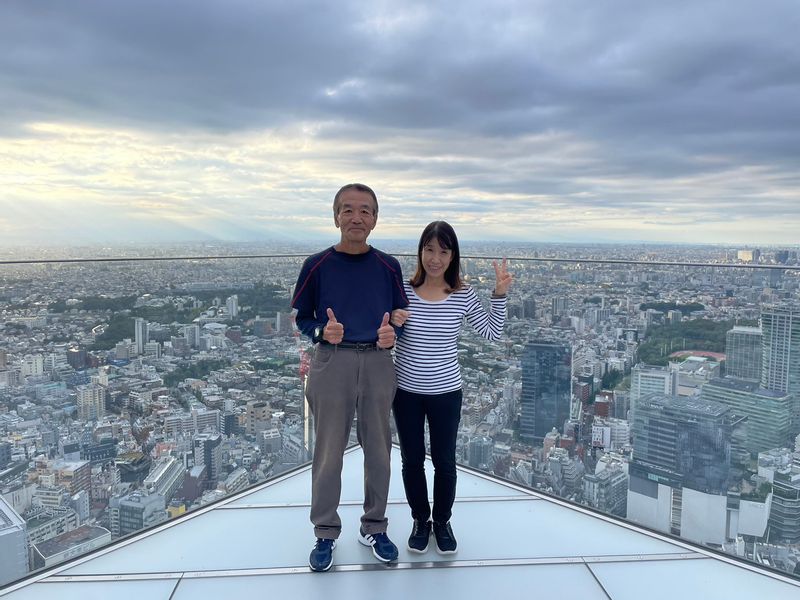 Tokyo Private Tour - From Shibuya Sky, on the top of Shibuya Scramble Square building