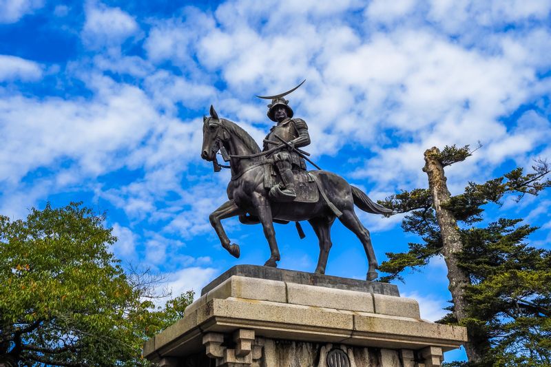 Miyagi Private Tour - statue of Date Masamune