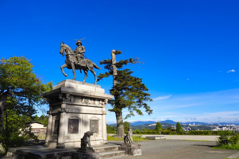 Miyagi Private Tour - statue of Date Masamune