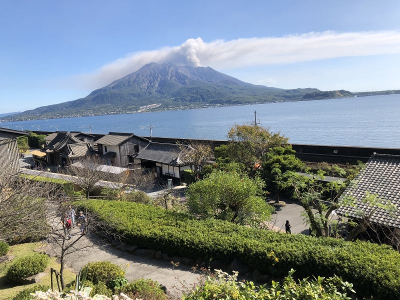 Kagoshima Private Tour - My.Sakurajima from  Senganen Japanese Garden