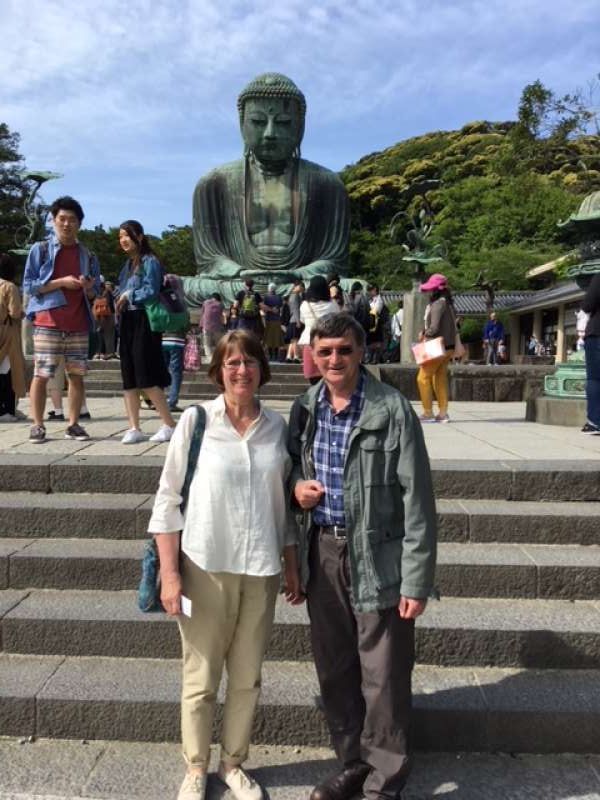 Tokyo Private Tour - At Great Buddha in Kotokuin Temple