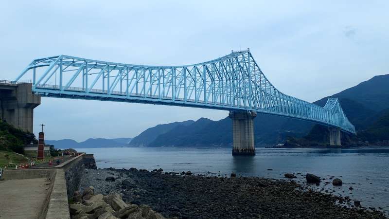 Nagasaki Private Tour - ★IKITSUKI OHHASHI
・The bridge connect HIRADO island with IKITSUKI island
no side walk, 960m long, 31m high above sea level