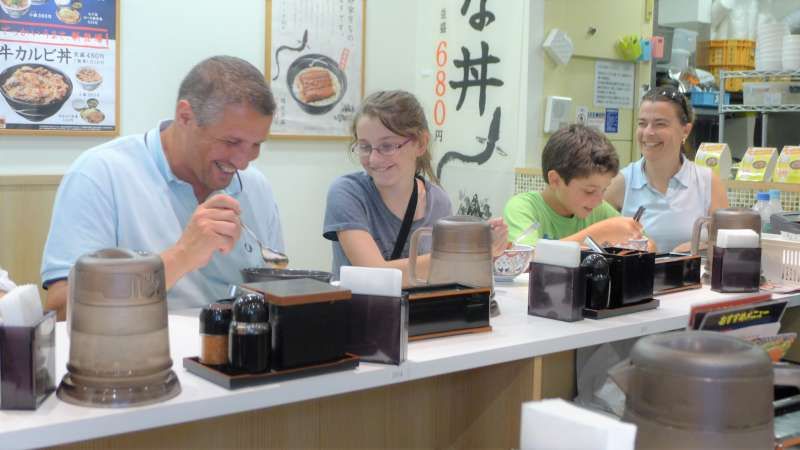 Tokyo Private Tour - You might eat some casual and local Japanese fast food.