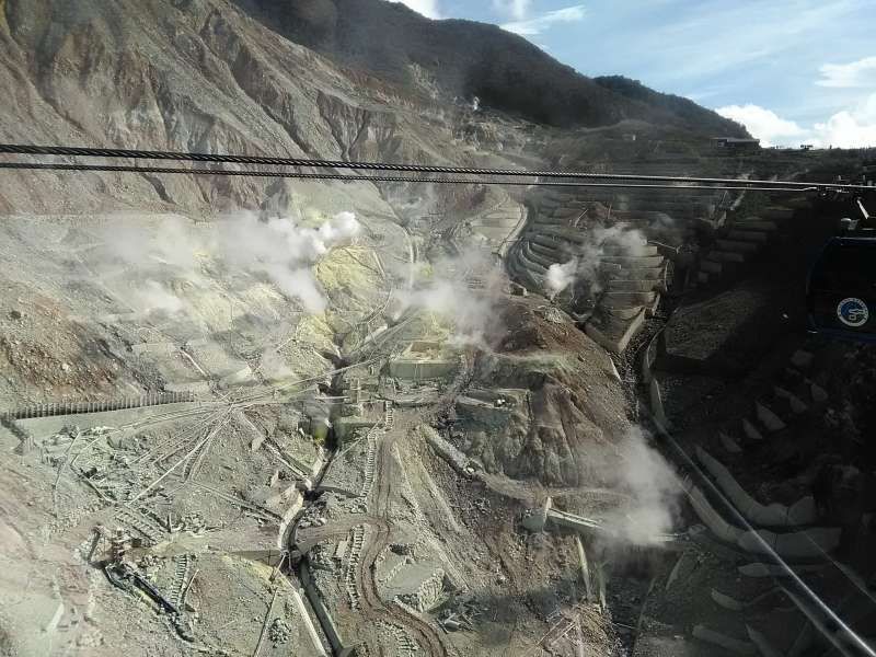 Hakone Private Tour - Owakudani makes you feel the geothermal energy of volcanos.