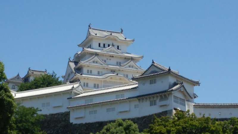 Himeji Private Tour - With its white elegant appearence its is nicknamed White Heron Castle.