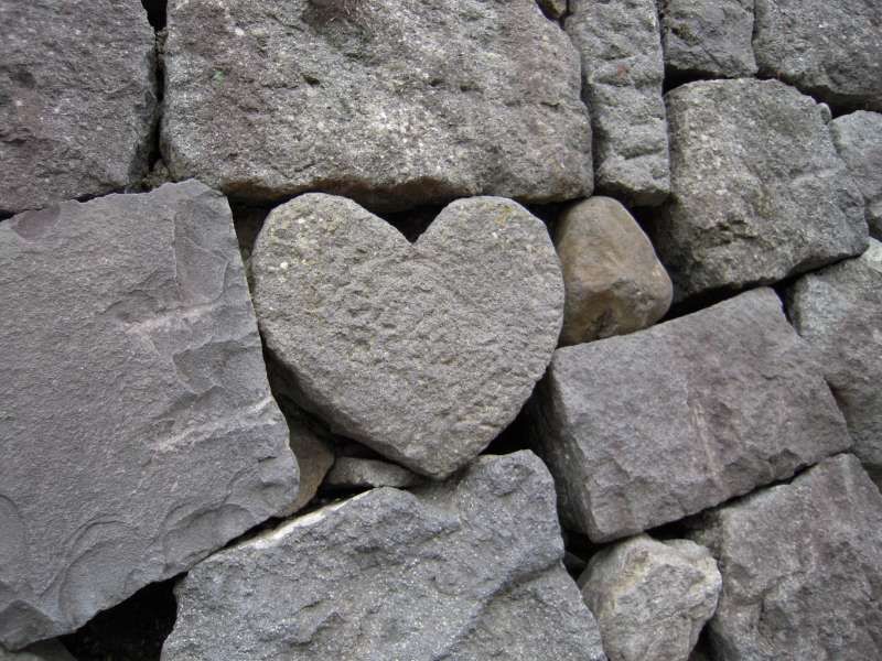 Fukuoka Private Tour - Good luck for finding this heart shaped rock near the spectacle bridge!