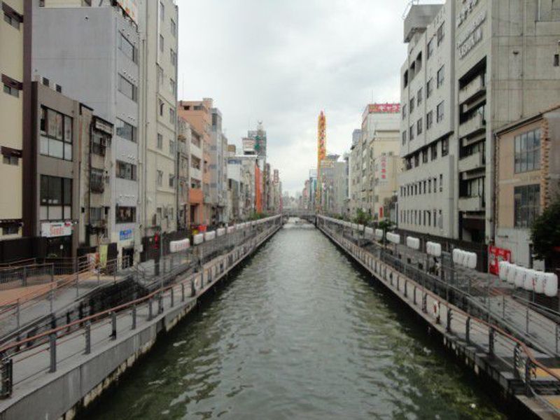 Osaka Private Tour - Dotombori river.  