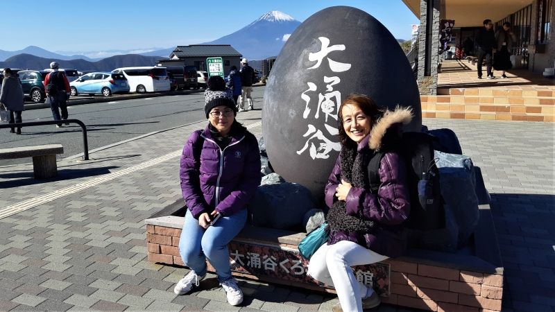 Hakone Private Tour - Owakudani : the black egg and Mt. Fuji