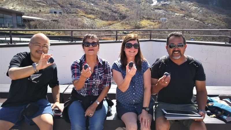 Hakone Private Tour - Eating the magical eggs!