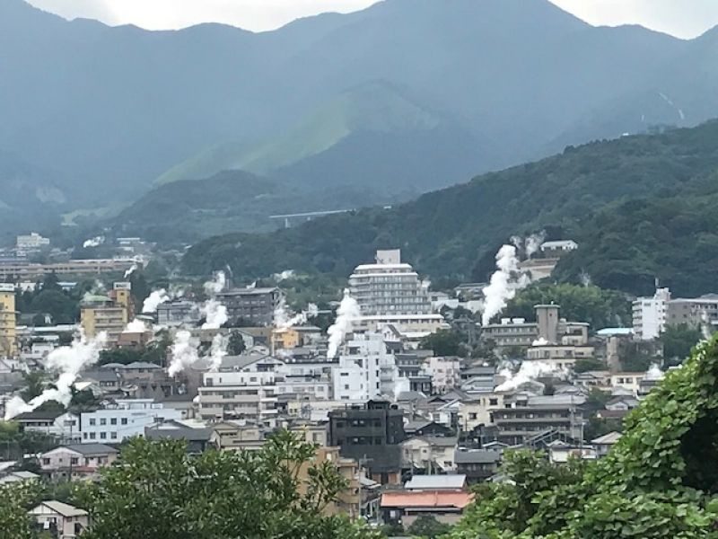 Oita Private Tour - Scenic spot called "Yukemuri tenboudai"