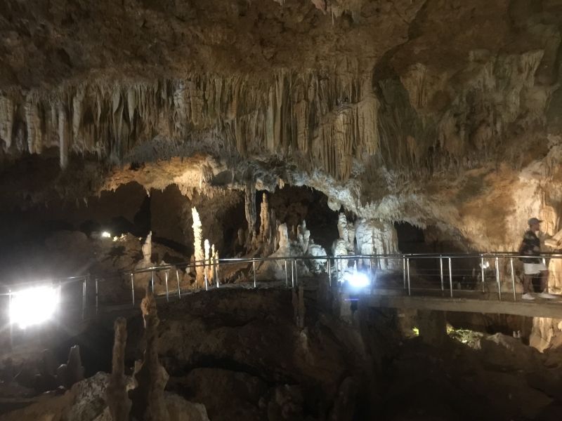 Okinawa Remote Islands Private Tour - At Ishigakijima stalactite cave