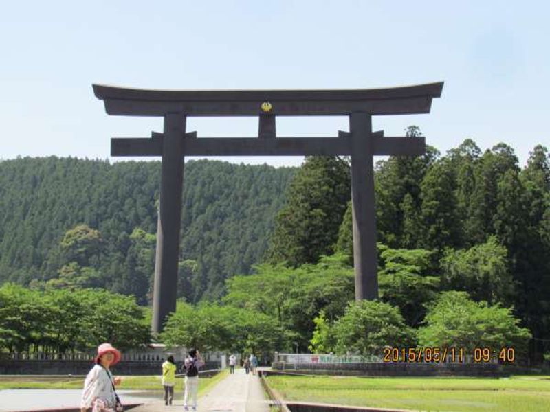 Osaka Private Tour - Oyunohara shrine gate (the greatest shrine gate)