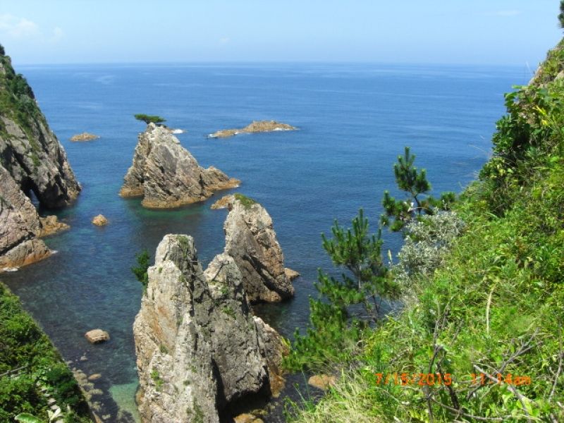 Tottori Private Tour - A view of Uradome coast.